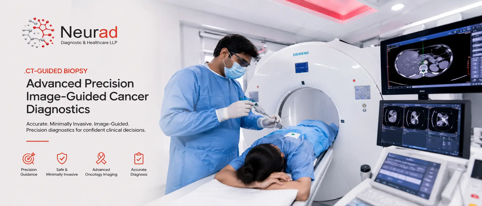 CT- Guided Advanced biopsy procedure in Neurad Diagnostic & Healthcare LLP