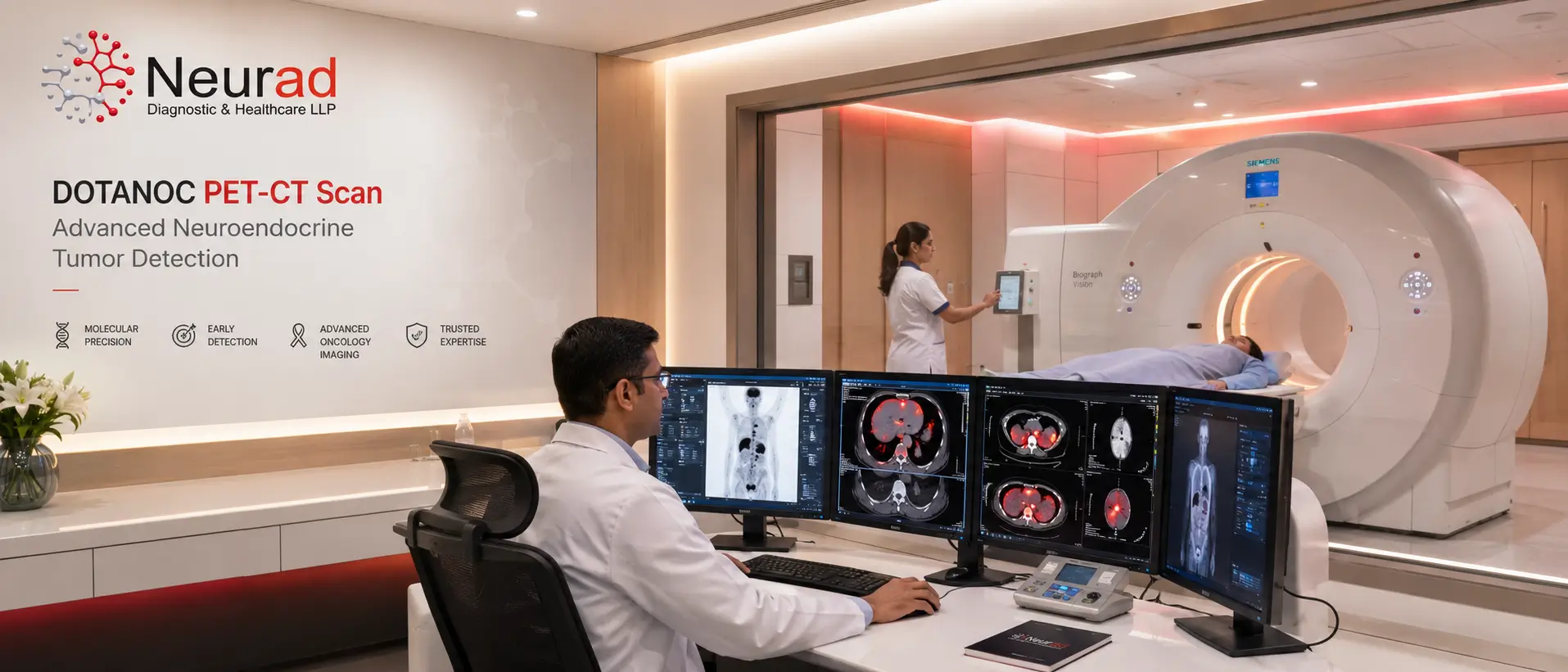 Dotanoc Advanced tumor detection in medical suite