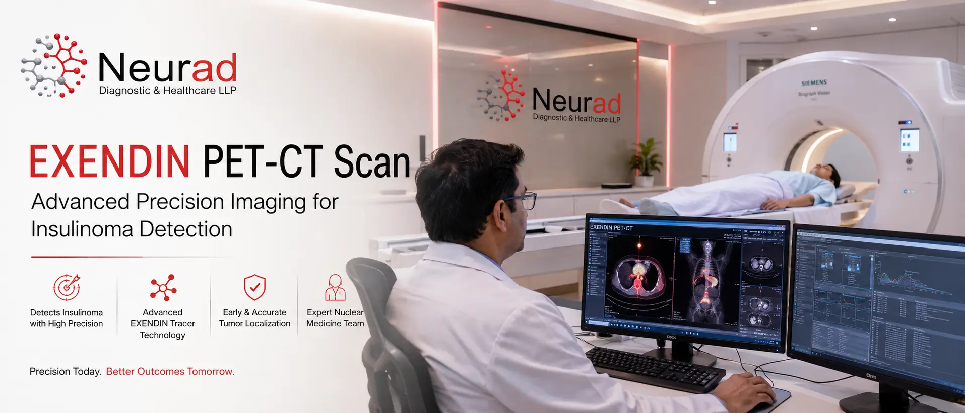 Exendin Advanced precision imaging for insulinoma detection